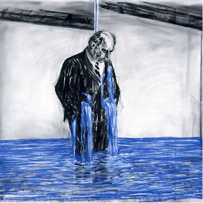 William Kentridge’s self-portrait painting